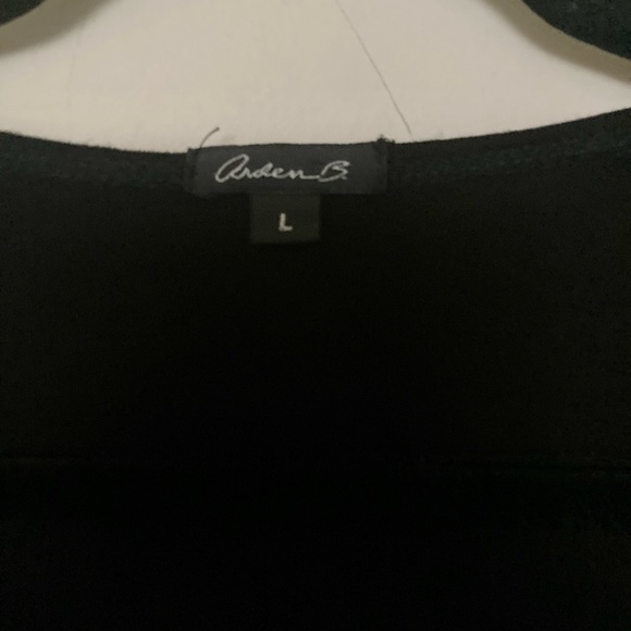 Arden B  SOLD Black Shrug ruffle detail - Picture 5 of 12